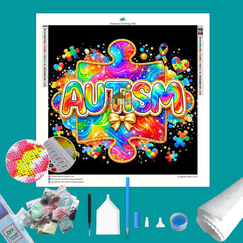Autism Puzzle Diamond Painting