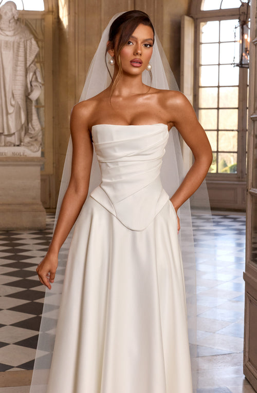 Azolla Corset - Ivory
