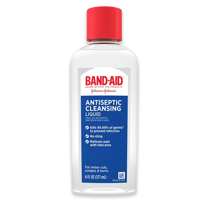 Bandaid Hurt Free Wash 6oz