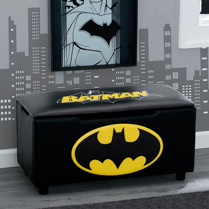 TB84700BT Batman Upholstered Storage Bench for Kids Lifestyle 101