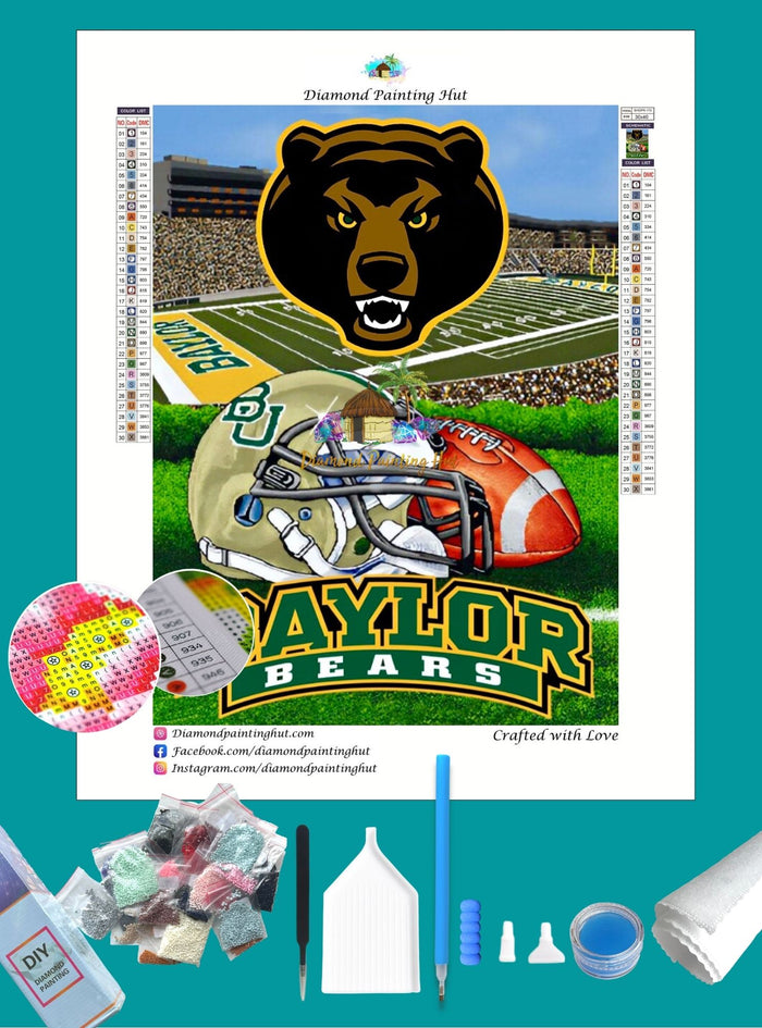 Baylor NCAA Home Diamond Painting