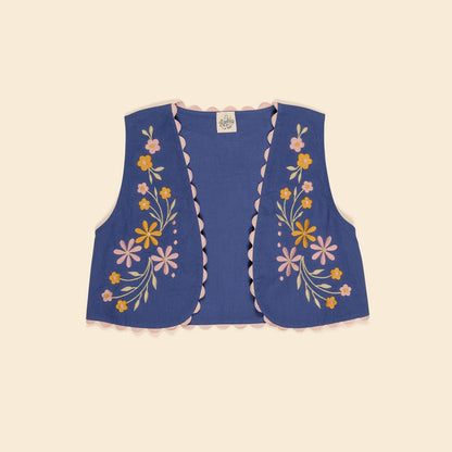 Bonnie Gilet in Azul
