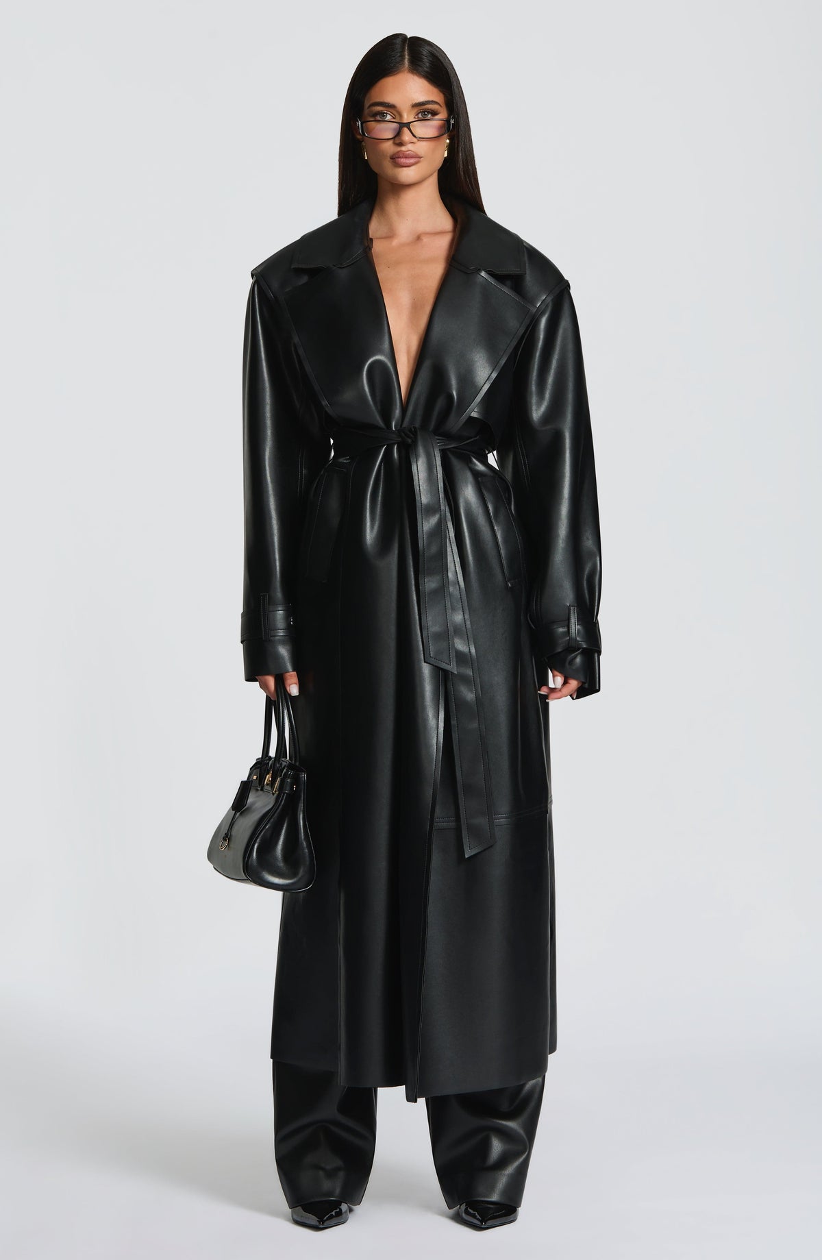 Bridget Trench Coat - Black
