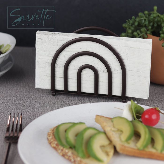 Bronze Semicircle Napkin Holder