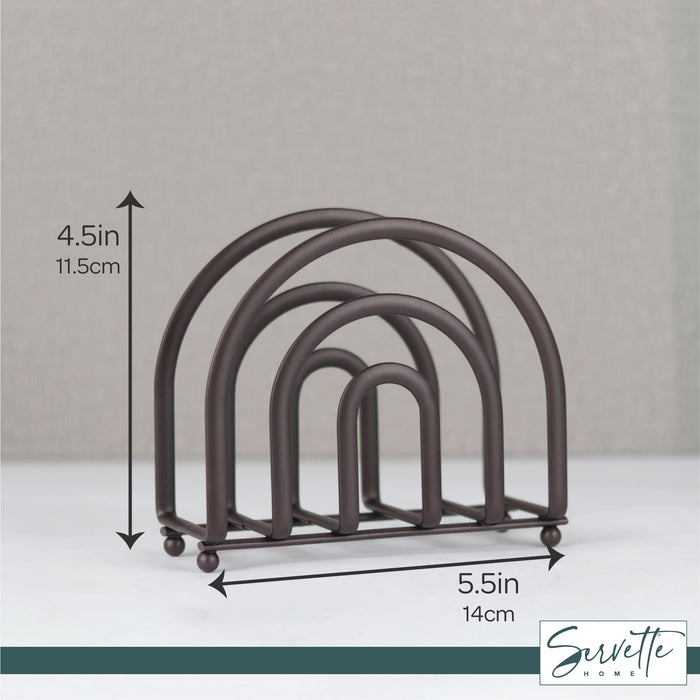 Bronze Semicircle Napkin Holder