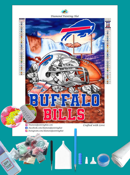 Bills NFL Home Diamond Painting-Diamond Painting Hut