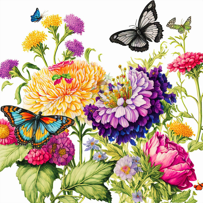 Butterflies Haven Diamond Painting-Diamond Painting Hut