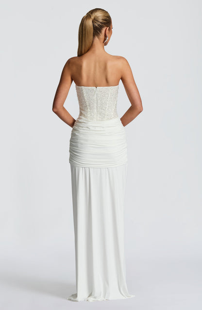 Carina Maxi Dress - Ivory