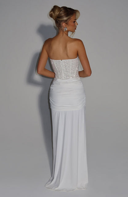 Carina Maxi Dress - Ivory