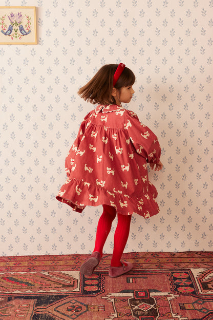 Charlie Dress in Kitty Rose