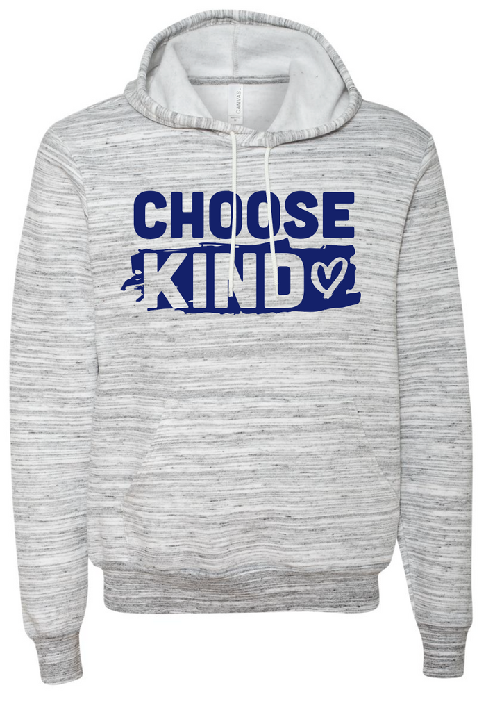 Choose Kind Hooded Sweatshirt (Heart-Design)