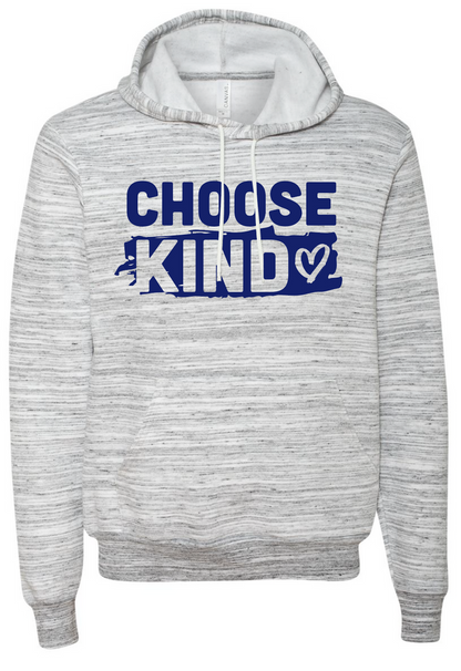Choose Kind Hooded Sweatshirt (Heart-Design)