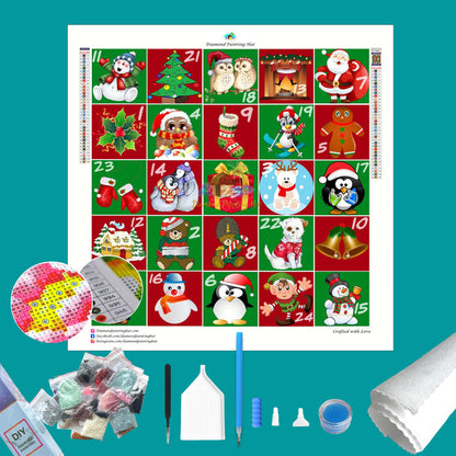 Christmas Advent  Diamond Painting