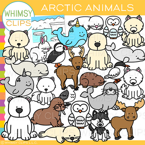 Arctic Animal Clip Art