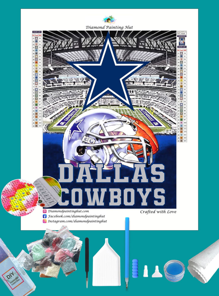 Cowboys NFL Home Diamond Painting-Diamond Painting Hut