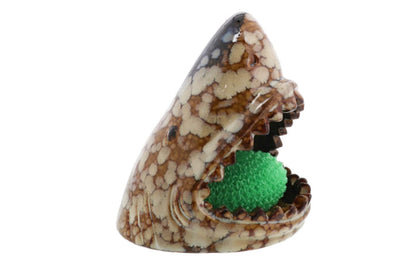 Decorative Ceramic Shark Sponge Holder