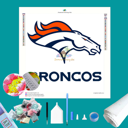 Denver Logo Diamond Painting