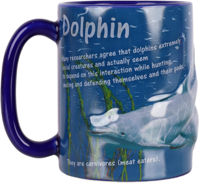 Dolphin 3D Large Mug