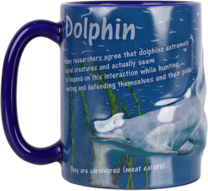 Dolphin 3D Large Mug