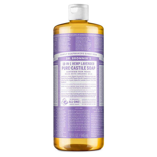 Dr. Bronner's Lavender 32oz Castile Soap - Bloody Wolf Tattoo Supply