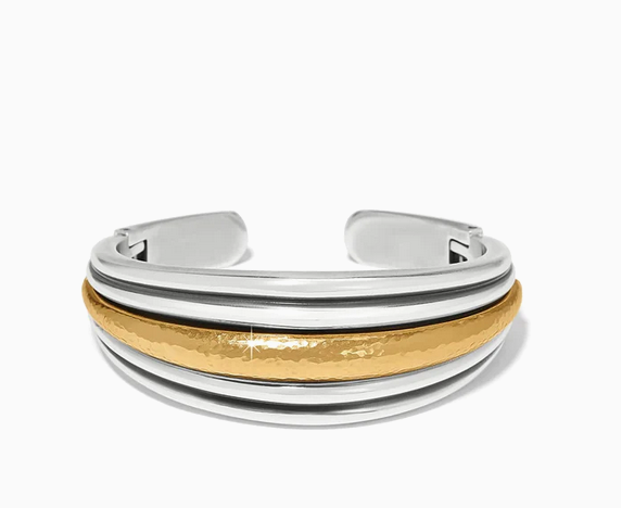 Ferrara Deco Hinged Bangle