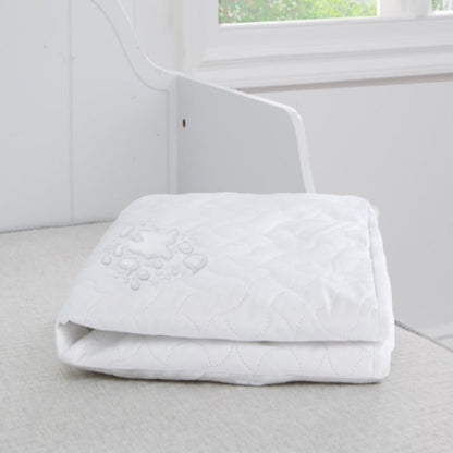 Beautyrest KIDS Fitted Crib Mattress Pad Rear View No Color (NO)