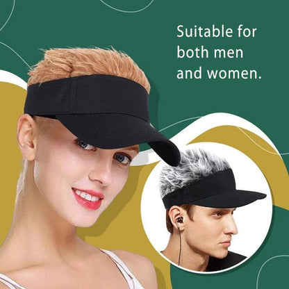 Flair Hair Sun Visor Cap