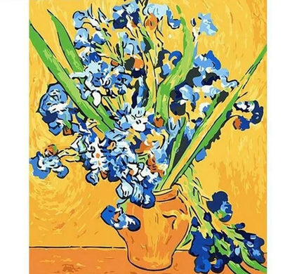 Flowers Paint By Numbers Kit