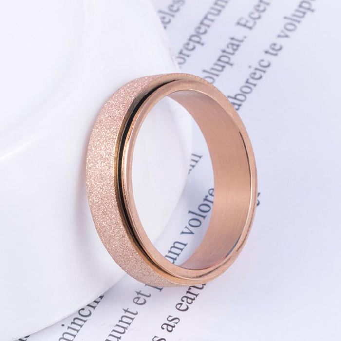 Frosted Anxiety Relief Ring
