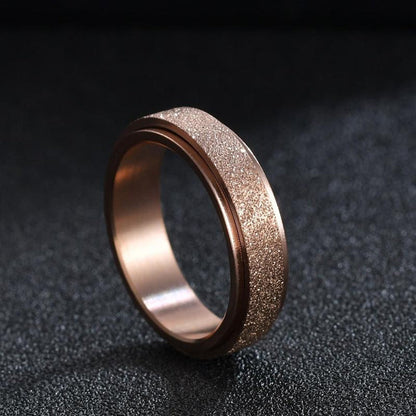 Frosted Anxiety Relief Ring