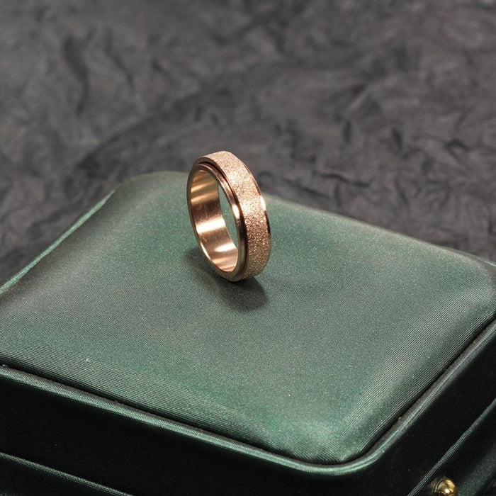 Frosted Anxiety Relief Ring