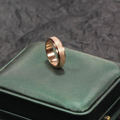 Frosted Anxiety Relief Ring