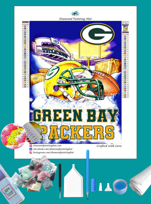 Packers NFL Home Diamond Painting-Diamond Painting Hut