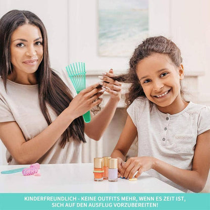 Hair brush for straight and curly hair