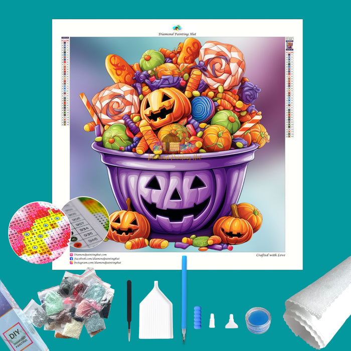 Halloween Goodies Diamond Painting