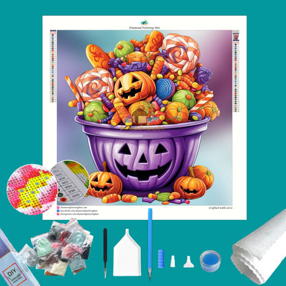 Halloween Goodies Diamond Painting