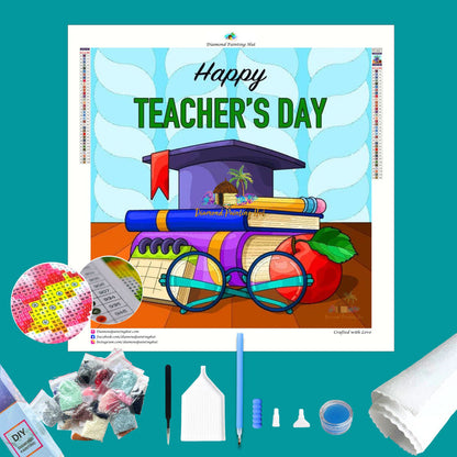 Happy Teacher's Day  Diamond Painting