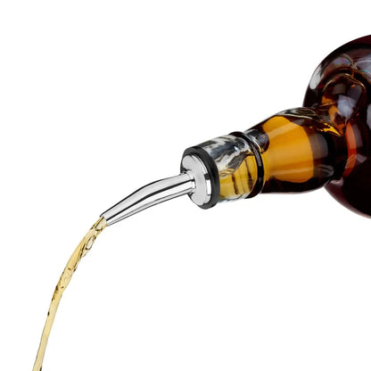 Harrison Reusable Polished Stainless Steel Liquor Pourer