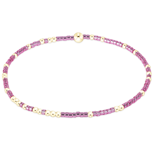 Hope Unwritten Bracelet Pink Metallic