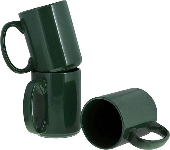 Hunter Green Ceramic Coffee Mug