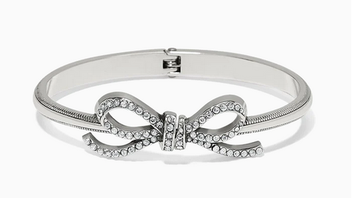 Illumina Bow Hinged Bangle