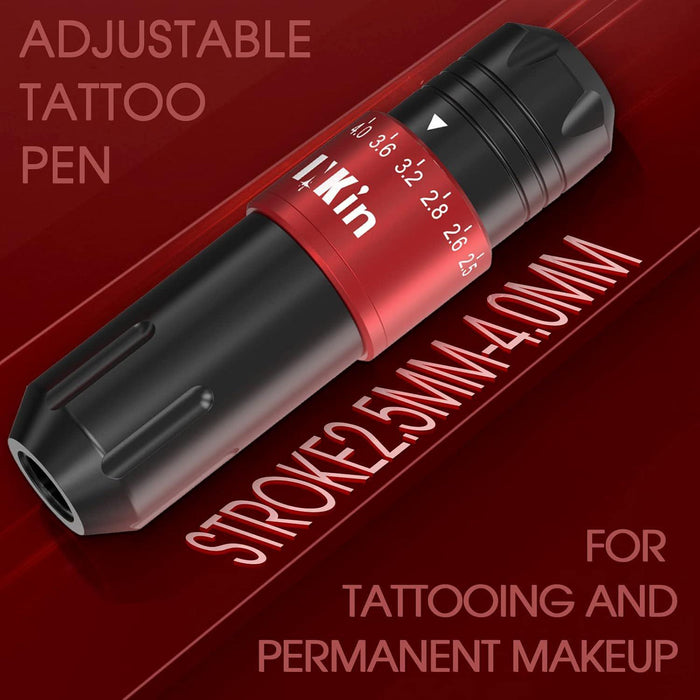 INKin Rotary Tattoo Pen Red