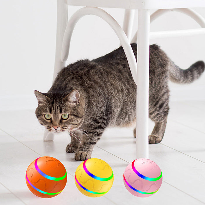 Interactive Automatic Moving Toys With LED Flash Ball