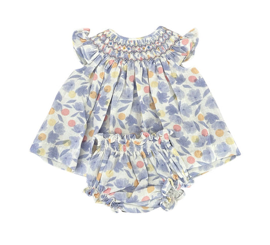 Ivanna Handsmocked Pastel Lila Hues Set