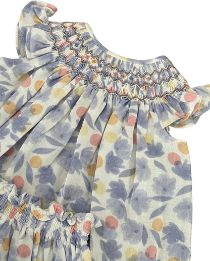 Ivanna Handsmocked Pastel Lila Hues Set