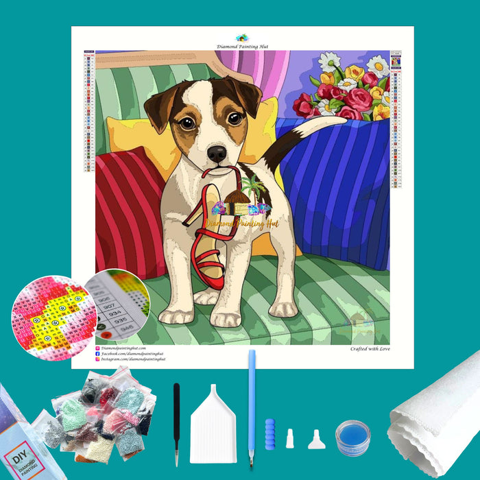 Jack Russell Terrier Diamond Painting
