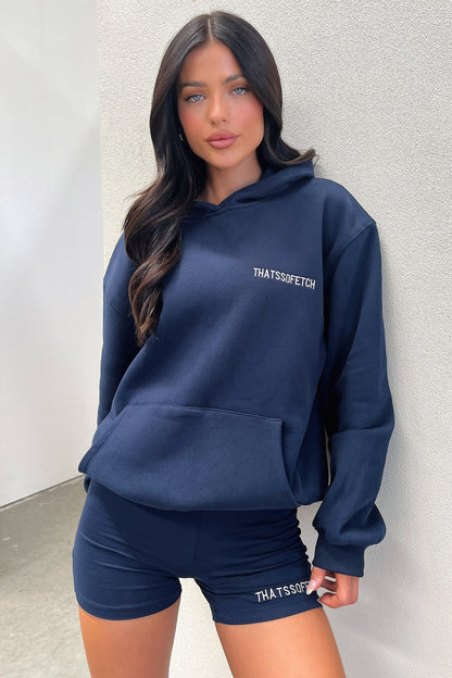 Jaska Hoodie - Navy