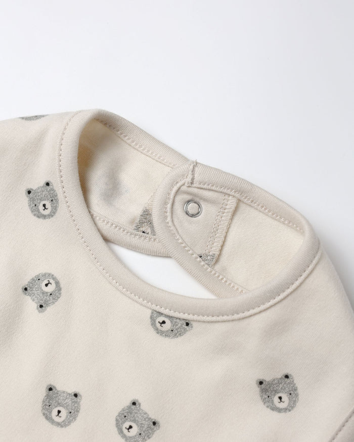 Jersey Sanp Bib in Bears/Steel Blue - 2 Pack