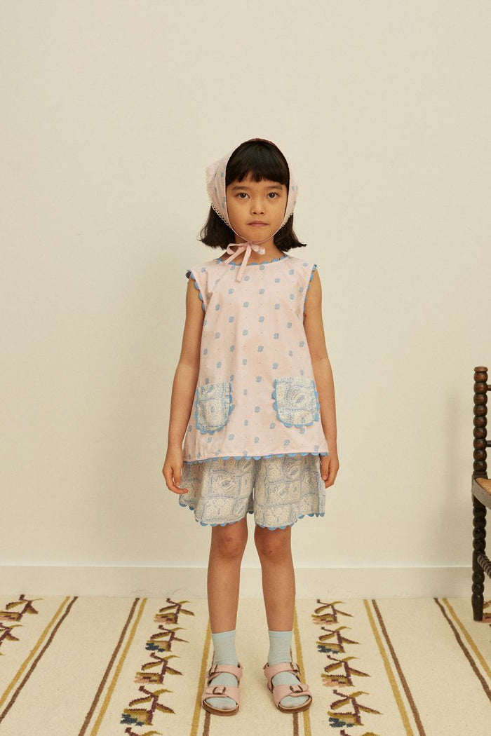 Juni Short Set in Studio Calico Pink