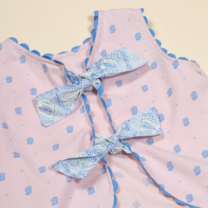 Juni Short Set in Studio Calico Pink